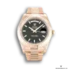 Replica Rolex Day-Date II 218235 Black Dial 41mm - fake Rolex for sale