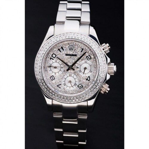 Replica Rolex Daytona 35mm Dial Silver SC165 - Best shop to buy a Fake Rolex