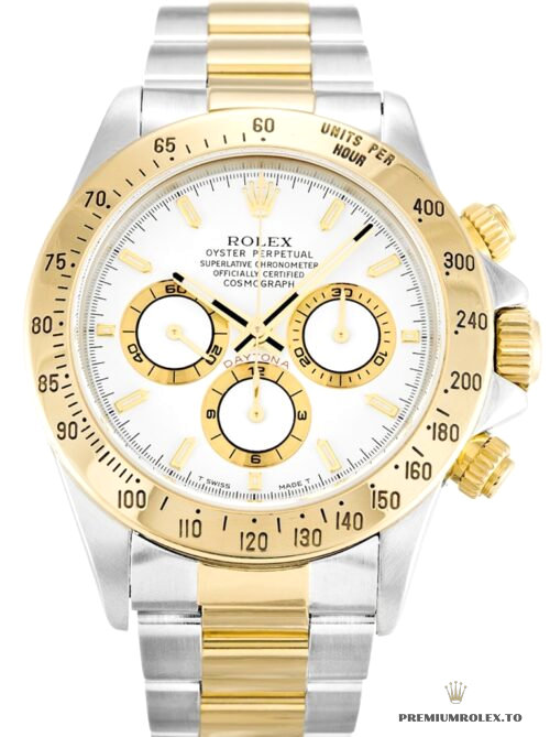 Replica Rolex Replica Rolex Daytona 38mm Dial White 16523 - premium Rolex fake