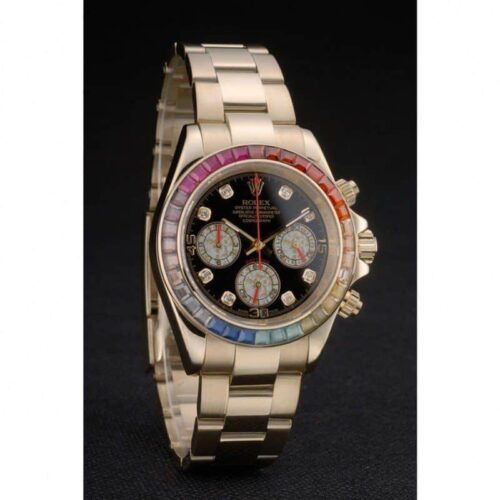 Replica Rolex Daytona 80251 39mm Black Dial - Best shop to buy a Fake Rolex