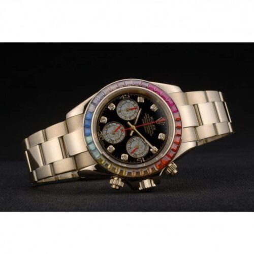 Replica Rolex Daytona 80251 39mm Black Dial - Best shop to buy a Fake Rolex