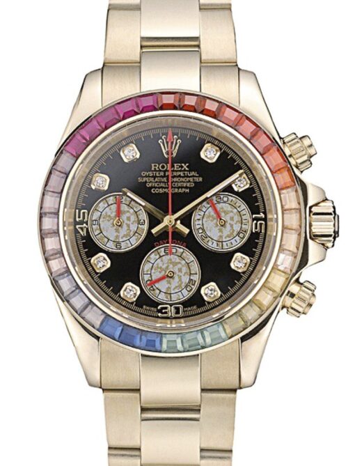 Replica Rolex Daytona 80251 39mm Black Dial - Best shop to buy a Fake Rolex