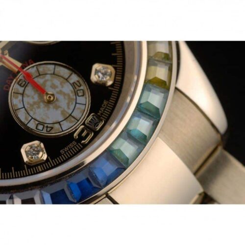 Replica Rolex Daytona 80251 39mm Black Dial - Best shop to buy a Fake Rolex