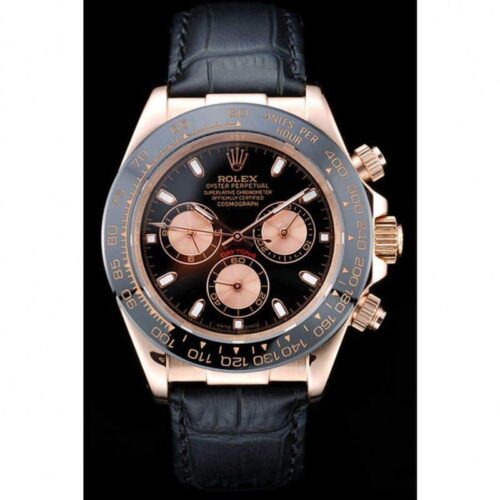 Replica Rolex Daytona 39mm Dial Black SC016831 - Best shop to buy a Fake Rolex