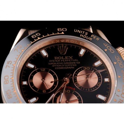 Replica Rolex Daytona 39mm Dial Black SC016831 - Best shop to buy a Fake Rolex