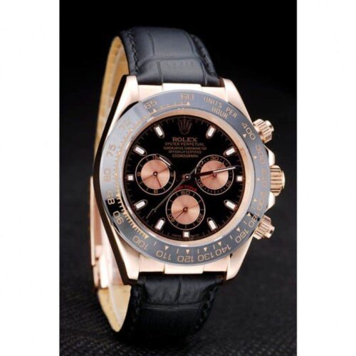 Replica Rolex Daytona 39mm Dial Black SC016831 - Best shop to buy a Fake Rolex