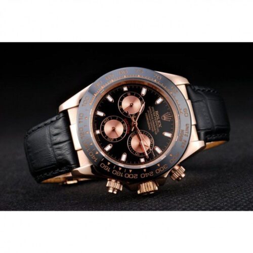 Replica Rolex Daytona 39mm Dial Black SC016831 - Best shop to buy a Fake Rolex
