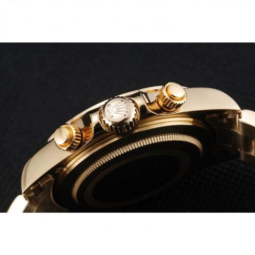 Replica Rolex Daytona 1454245 39mm Gold Dial - Best shop to buy a Fake Rolex