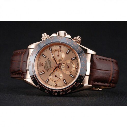 Replica Rolex Daytona 39mm Dial Rose-Gold 1454243 - Best shop to buy a Fake Rolex