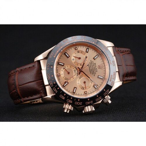 Replica Rolex Daytona 39mm Dial Rose-Gold 1454243 - Best shop to buy a Fake Rolex