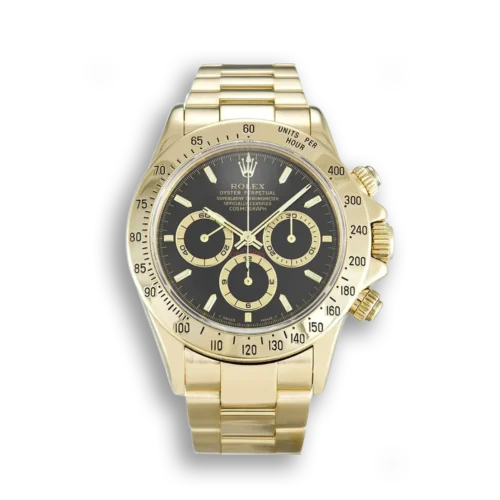 Replica Rolex Daytona 16528 40mm Black Dial - Best shop to buy a Fake Rolex