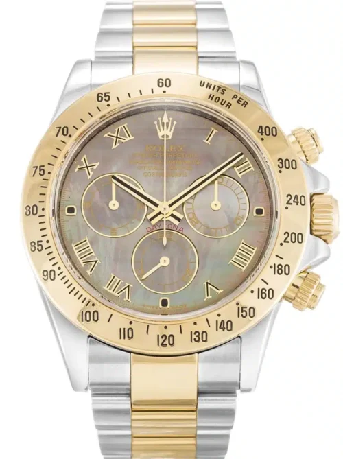 Replica Rolex Daytona 40mm Dial Black Mother of Pearl 116523 - Best shop to buy a Fake Rolex