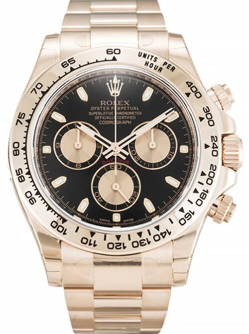 Replica Rolex Daytona 116505 40mm Black Dial - Best shop to buy a Fake Rolex