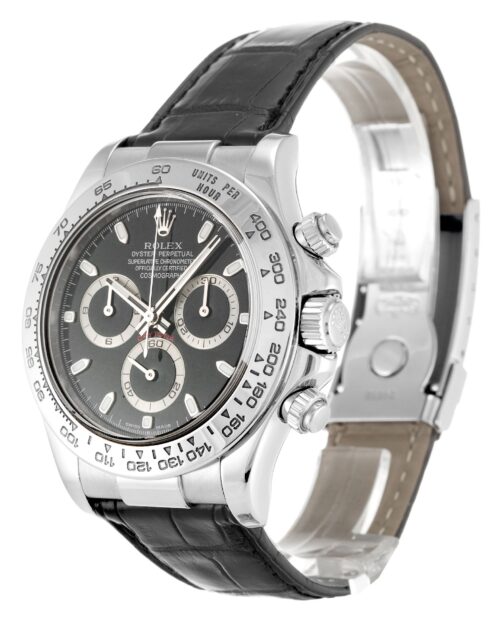 Replica Rolex Daytona 40mm Dial Black 116519 - Best shop to buy a Fake Rolex