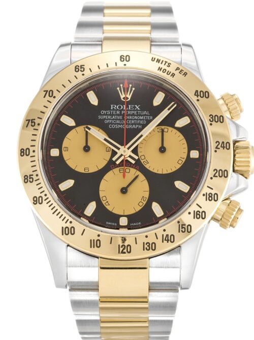 Replica Rolex Daytona 40mm Dial Black 116523 - Best shop to buy a Fake Rolex