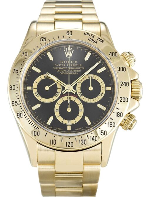 Replica Rolex Daytona 16528 40mm Black Dial - Best shop to buy a Fake Rolex