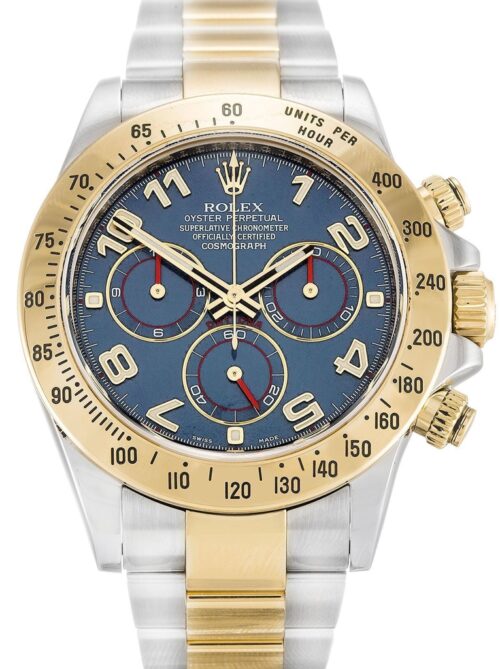 Replica Rolex Daytona 116523 40mm Blue Dial - Best shop to buy a Fake Rolex