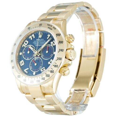 Replica Rolex Daytona 116528 40mm Blue Dial - Best shop to buy a Fake Rolex