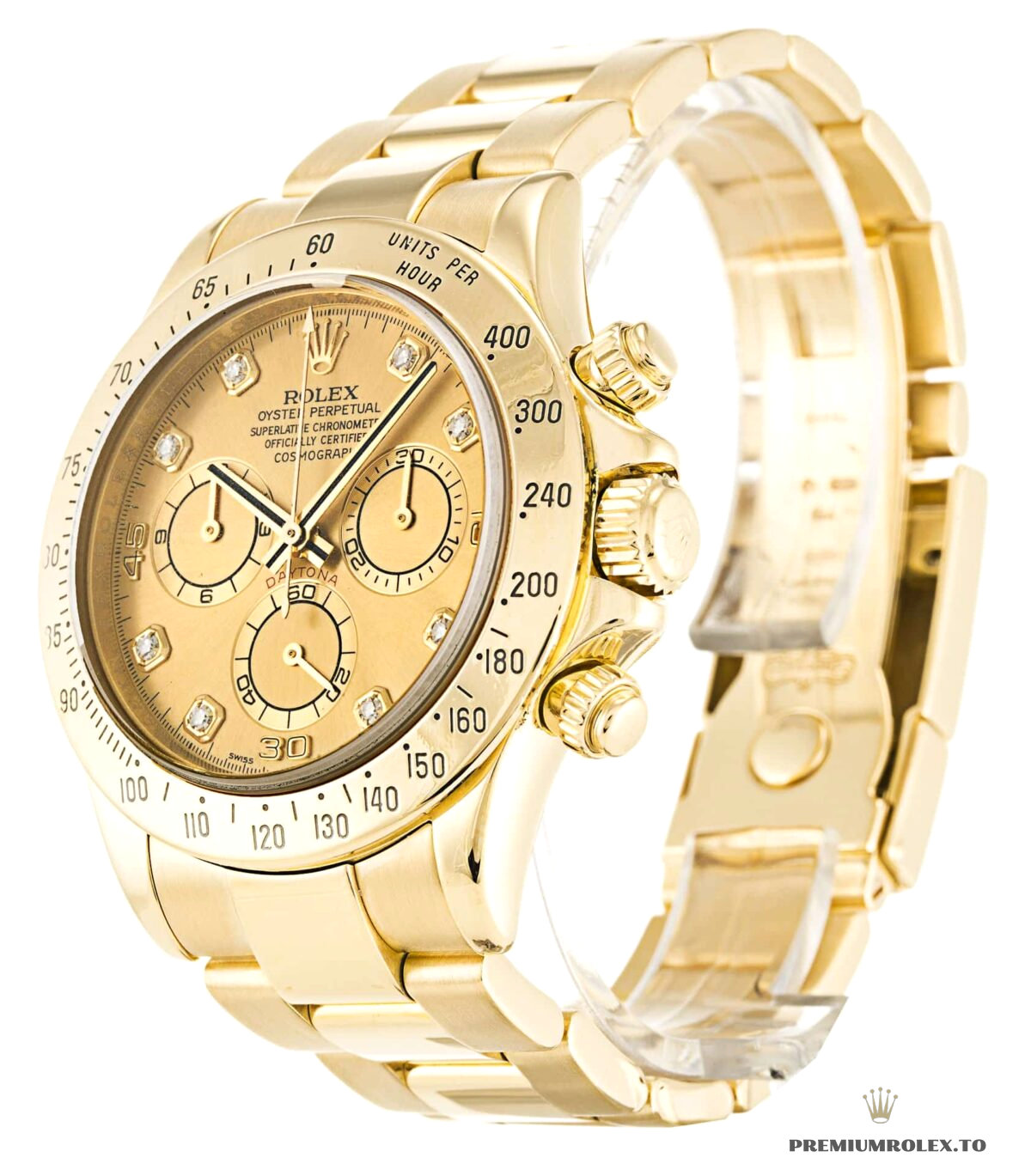 Replica Rolex Daytona 116528 40mm Champagne Dial - Best Quality Counterfeit Rolex