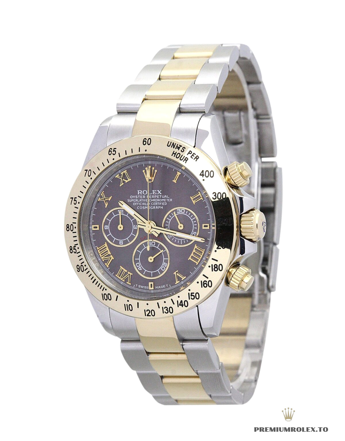 Replica Rolex Daytona 40mm Dial Dark Brown 116523 - Best Quality Counterfeit Rolex