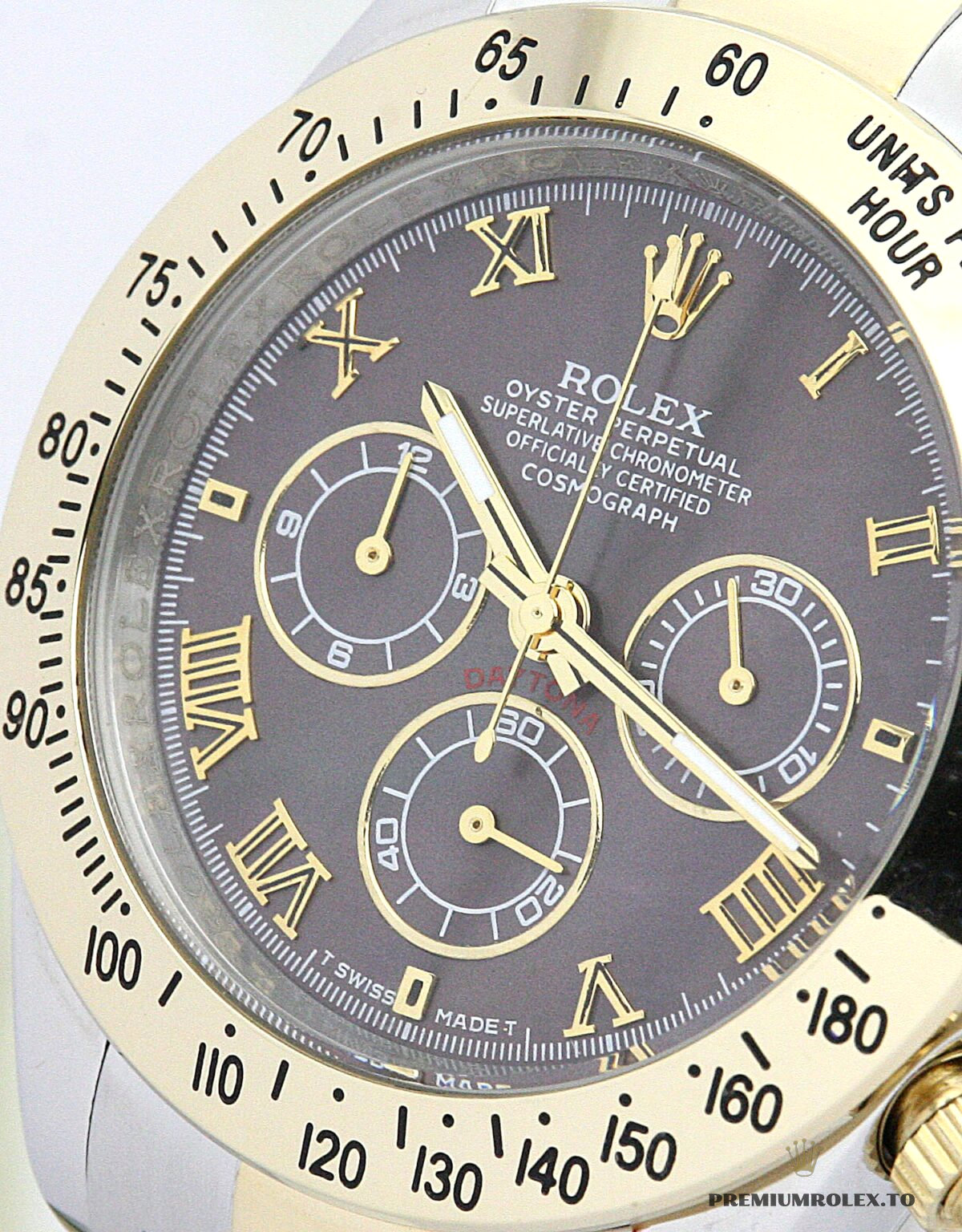 Replica Rolex Daytona 40mm Dial Dark Brown 116523 - top-tier replica watches