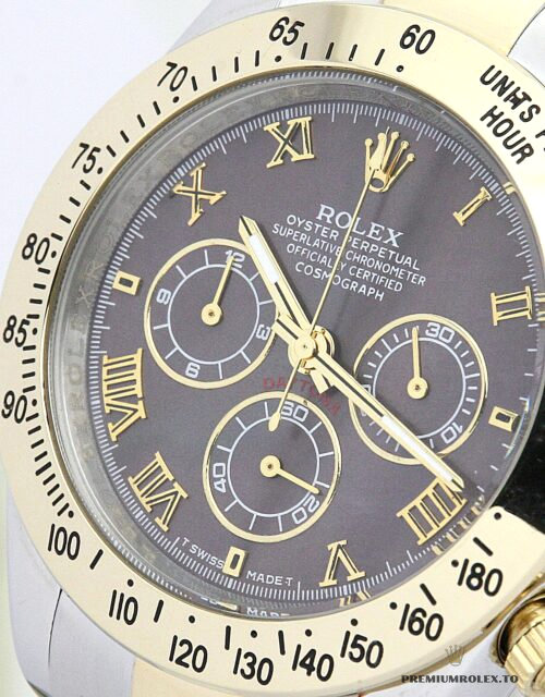 Replica Rolex Daytona 40mm Dial Dark Brown 116523 - top-tier replica watches