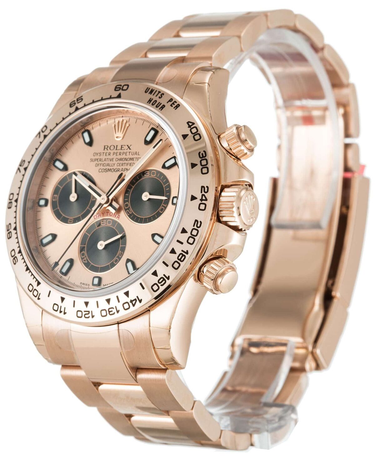 Replica Rolex Daytona 40mm Dial Rose 116505 - Best shop to buy a Fake Rolex