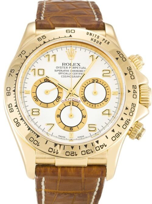 Replica Rolex Daytona 40mm Dial White 16518 - Best shop to buy a Fake Rolex