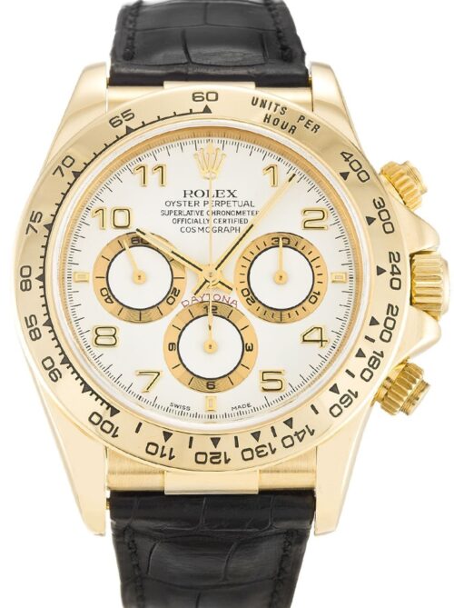 Replica Rolex Daytona 40mm Dial White 16518 - Best shop to buy a Fake Rolex