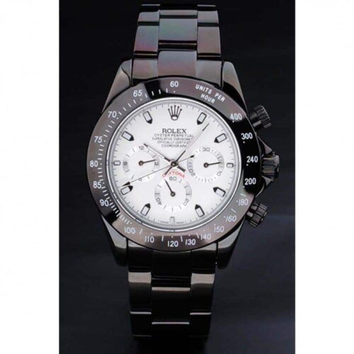 Replica Rolex Daytona 40mm Dial White SC106 - Best shop to buy a Fake Rolex