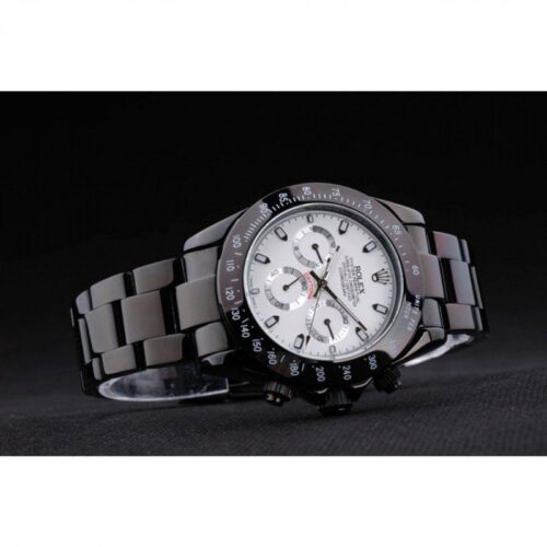 Replica Rolex Daytona 40mm Dial White SC106 - Best shop to buy a Fake Rolex