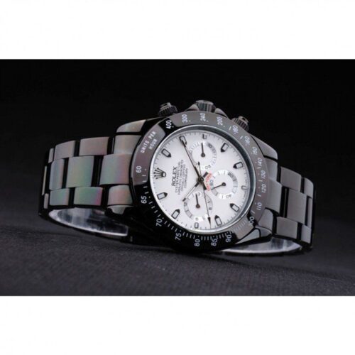 Replica Rolex Daytona 40mm Dial White SC106 - Best shop to buy a Fake Rolex