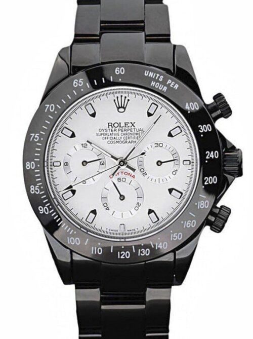 Replica Rolex Daytona 40mm Dial White SC106 - Best shop to buy a Fake Rolex