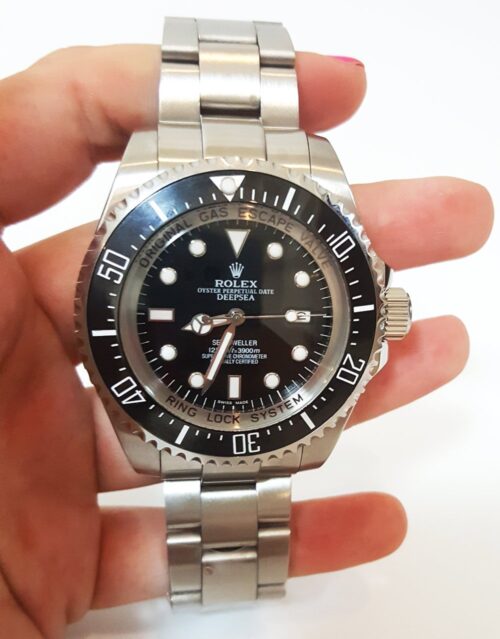 Replica Rolex Deepsea 44mm Dial Black 116660 - Best shop to buy a Fake Rolex