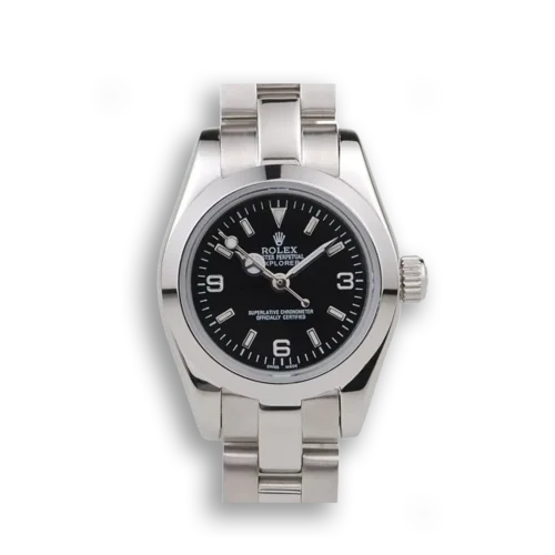Replica Rolex Explorer 26mm Dial Black 98089 - Best shop to buy a Fake Rolex