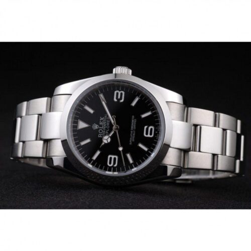 Replica Rolex Explorer 36mm Dial Black 98087 - Best shop to buy a Fake Rolex