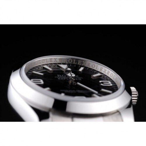 Replica Rolex Explorer 36mm Dial Black 98087 - Best shop to buy a Fake Rolex
