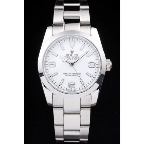 Replica Rolex Explorer 37mm Dial Silver 98086 - Best shop to buy a Fake Rolex