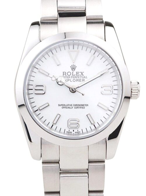 Replica Rolex Explorer 37mm Dial Silver 98086 - Best shop to buy a Fake Rolex