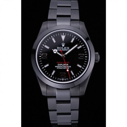 Replica Rolex Explorer 39mm Dial Black 622549 - Best shop to buy a Fake Rolex