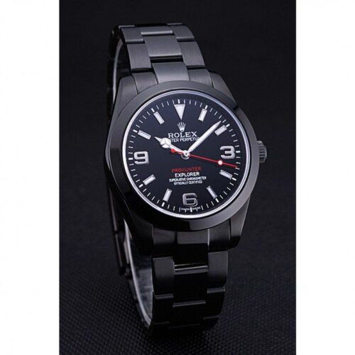 Replica Rolex Explorer 39mm Dial Black 622549 - Best shop to buy a Fake Rolex