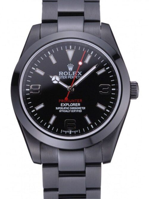 Replica Rolex Explorer 39mm Dial Black 622549 - Best shop to buy a Fake Rolex