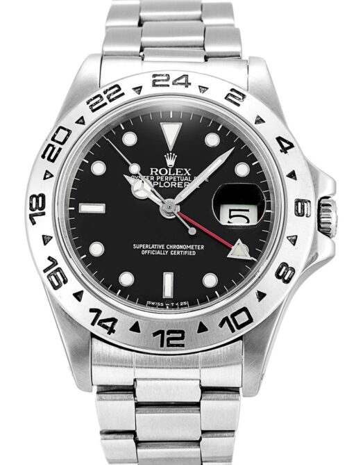 Replica Rolex Explorer 40mm Dial Black 16550 - Best shop to buy a Fake Rolex