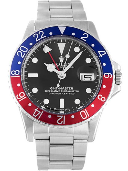 Replica Rolex GMT-Master 40mm Dial Black 16710 - Best shop to buy a Fake Rolex