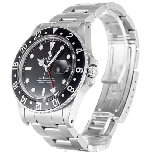 Replica Rolex GMT-Master 40mm Dial Black 16750 - Best shop to buy a Fake Rolex