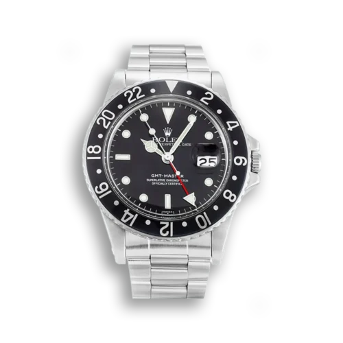Replica Rolex GMT-Master 40mm Dial Black 16750 - Best shop to buy a Fake Rolex