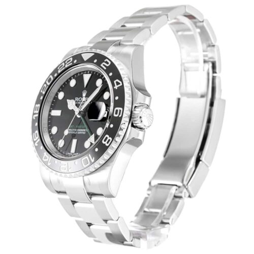 Replica Rolex GMT-Master II 40mm Dial Black 116710 - Best shop to buy a Fake Rolex