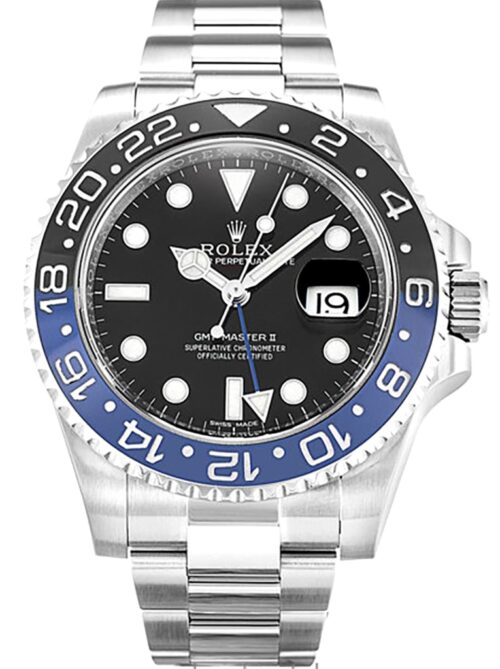 Replica Rolex GMT-Master II 40mm Dial Black 116710BLNR - Best shop to buy a Fake Rolex