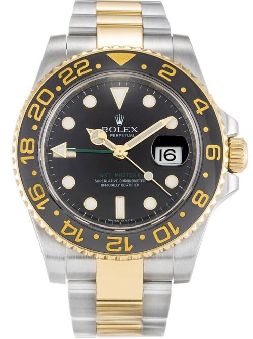 Replica Rolex GMT-Master II 40mm Dial Black 116713 - Best shop to buy a Fake Rolex