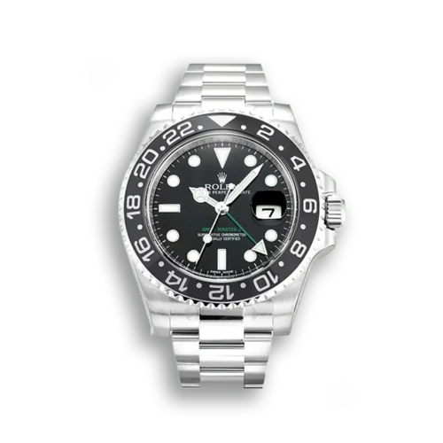 Replica Rolex GMT-Master II 40mm Dial Black 116710 - Best shop to buy a Fake Rolex